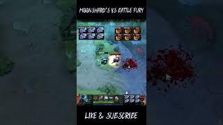 Phantom Assasin's fight Moonshard's VS Battle fury's #shorts  #dota2