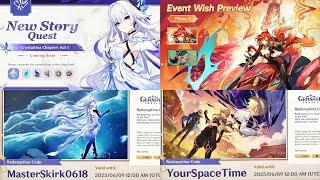 OFFICIAL!! REEDEEM CODES 300 PRIMOGEMS, 5.7 BANNERS & MORE - Genshin Impact