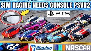 GT7 Sim Racers Need PSVR2 to Succeed on Console and iRacing Can Help With That!