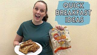 EASY BREAKFAST IDEAS for Working Moms | Quick Breakfast Recipes