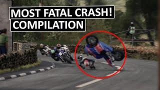 Most Terrifying Highspeed Crashes! Extreme Road Racing