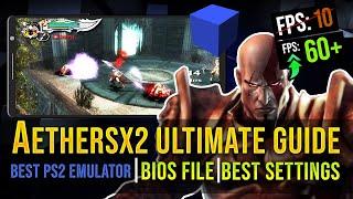 AetherSX2 Setup, Best Settings, Bios FULL TUTORIAL 2022 - PS2 Emulator for Android!