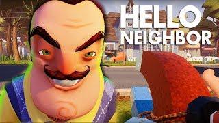 HI NEIGHBOUR (HELLO NEIGHBOR) - MAGNET OUT OF THE TRUNK OF A CAR. PISSED OFF NEIGHBOR,