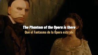 the phantom of the opera - emmy rossum and gerard butler (lyrics + sub. español)