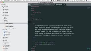 Laravel 5 7 From Scratch  Blade Layout Files