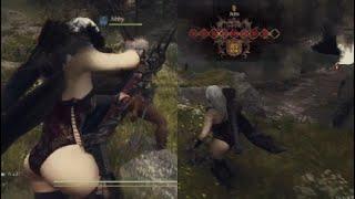 Dragon's Dogma 2 Griffin Randomly Dives Into A River For No Reason 11k XP Second Funny Animation