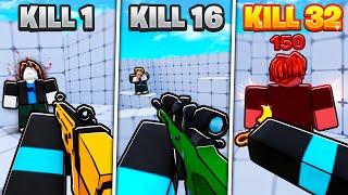 So they added GUN GAME in Roblox Rivals..