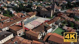 Drone shots of Marostica, Italy - VIDEO 4K