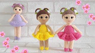 🩰КУКЛА БАЛЕРИНА ВЯЗАНАЯ КРЮЧКОМcrochet doll🩰Häkelpuppe