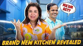 Mere Ghar Ka New Kitchen Tour Aur Dilip Ka Surprise! @FarahKhanK