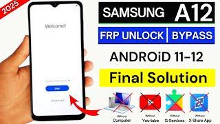 Samsung A12 Frp Bypass/Unlock 2025 Without Pc - Android 11/12 | Google Assistant Not Working