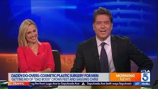 Dr. Hirsch's appearance on KTLA5 discussing male plastic surgery