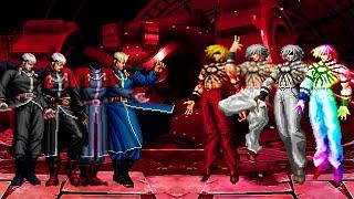 [KOF Mugen] Boss Goenitz Team vs Boss Orochi Team