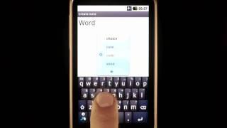 Swype Tips: Word Choice Window