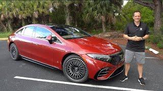 Is the 2024 Mercedes Benz EQS 450+ a BETTER luxury sedan than a Lucid Air?