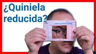 ¿Por qué algunas la prefieren reducida? 12 Cómo hacer una Quiniela Reducida.