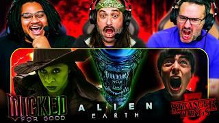 WICKED: For Good, ALIEN: Earth, Stranger Things 5, Happy Gilmore 2, Frankenstein TRAILER REACTIONS!!