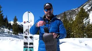 Black Diamond GlideLite Splitboard Skins Review - Sean Sewell of Engearment.com