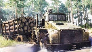 New | SpinTires: Mudrunner - Ridge DLC | Multiplayer Gameplay