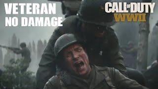 Call of Duty WWII | Veteran/No Damage | Full Game