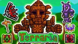 ГОЛЕМ, ВАМПИРСКИЕ НОЖИ И БРОНЯ В TERRARIA 1.3! | ПРОХОЖДЕНИЕ ТЕРРАРИИ 1.3 НА ТЕЛЕФОНЕ #14 (андроид)