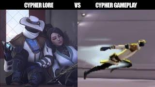 Cypher Lore vs Cypher Gameplay