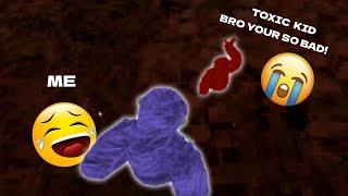 1V1 Toxic kid in gorilla tag and destroys him (Funny)