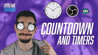 COUNTDOWN TIMER for OBS and Streamlabs for your stream!