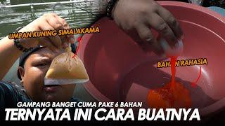 GEMBUL BONGKAR RESEP RAHASIA UMPAN VIRAL ADUN MANCING !! UMPAN KUNING SIMALAKAMA || Am#514