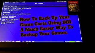 How To Backup Game Cartridges Using DBI [Nintendo Switch]