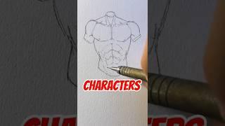 How to draw Abs || Jmarron