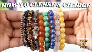 How To Cleanse & Charge Crystals For Beginners + My Collection Overview