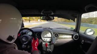 Mini R56 JCW / Nordschleife - chaos lap 01.11.2016 / coolant spill / close call!