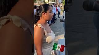 esta joven se hizo viral por la manera de interpretar el himno nacional mexicano 🫶