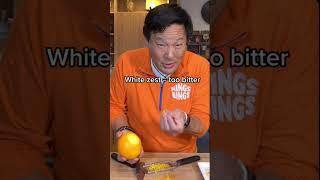Zesting 101!  #cheftips #bartendertips #cookingtok #cookingtutorial #zest