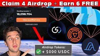 Claim 4 Airdrops + ODOS Airdrop Allocation + Earn 6 Free Airdrops - DO THIS NOW