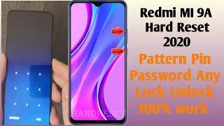 #Xiaomi Redmi 9A hard reset #Mi 9A pattern, pin, password Unlock