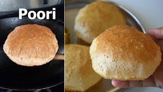 Poori Recipe | How to make Puffy & Soft Poori | Puri Recipe