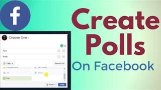 How To Create Polls On Facebook