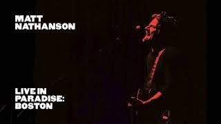 Matt Nathanson - Still (from Live in Paradise: Boston)