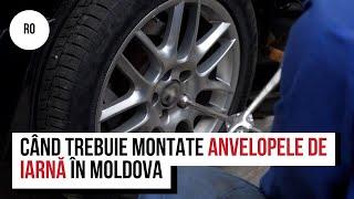 Când trebuie montate anvelopele de iarnă în Moldova și cât costă?