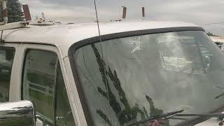 Van window pointlessly smashed as crime increases in Grants Pass Or.