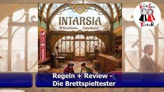 Intarsia von Deep Print Games - Regeln + Let´s Play + Review - Brettspiel - Die Brettspieltester