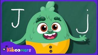 Letter J Song - THE KIBOOMERS Preschool Phonics Sounds - Uppercase & Lowercase Letters