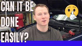 REPLACE FROM THE TOP!  -Volkswagen Jetta TDI Diesel Alternator Replacement