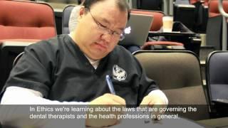 A day-in-the-life of a dental therapy student