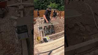 Primer doing what it should do ️ #landscaping #patio #paving #garden #work #howto #tips #diy #fyp