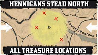 ALL Hennigans Stead North Treasure Location