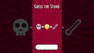 Name That Stand By Emoji - Part 21 [JoJo's Bizarre Adventure]