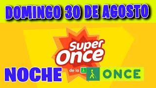 Resultado del Sorteo Triplex de la Once y Super Once de la noche del domingo 30 de Agosto de 2020